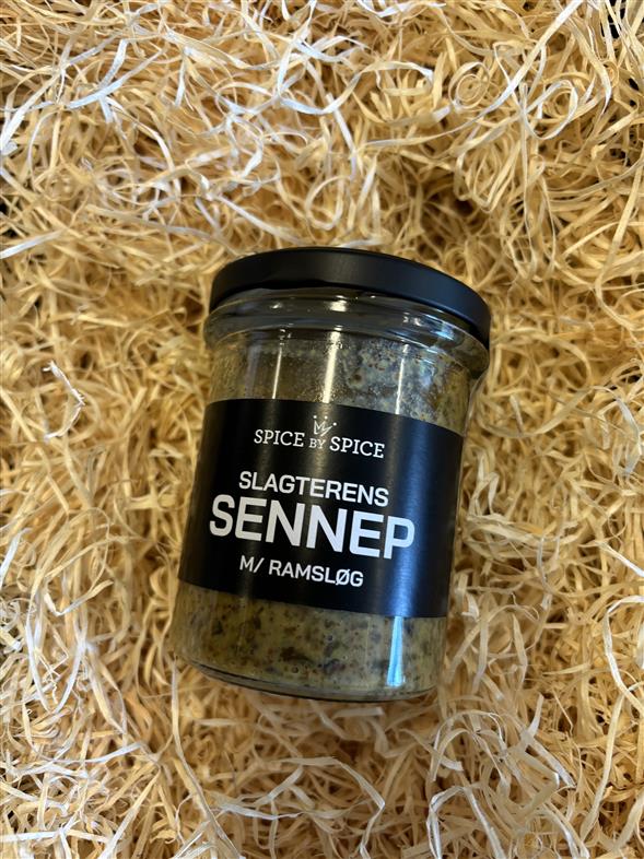 Slagterens Sennep med Ramsløg fra Spice by Spice