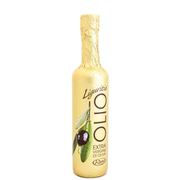 Olivenolie Extra Virgin i guldfolie - 50 cl. fra Lahvino